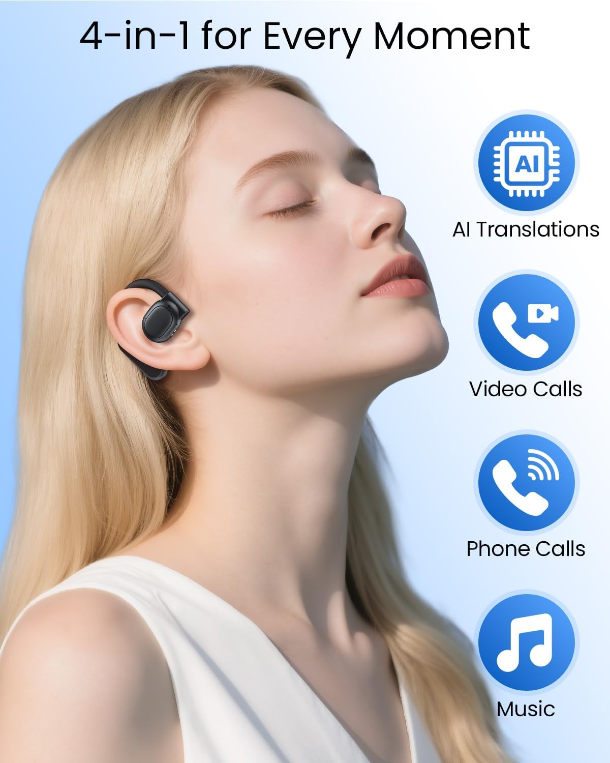 AI Translation Earbuds Real Time 164 Languages 80H... - Image 6