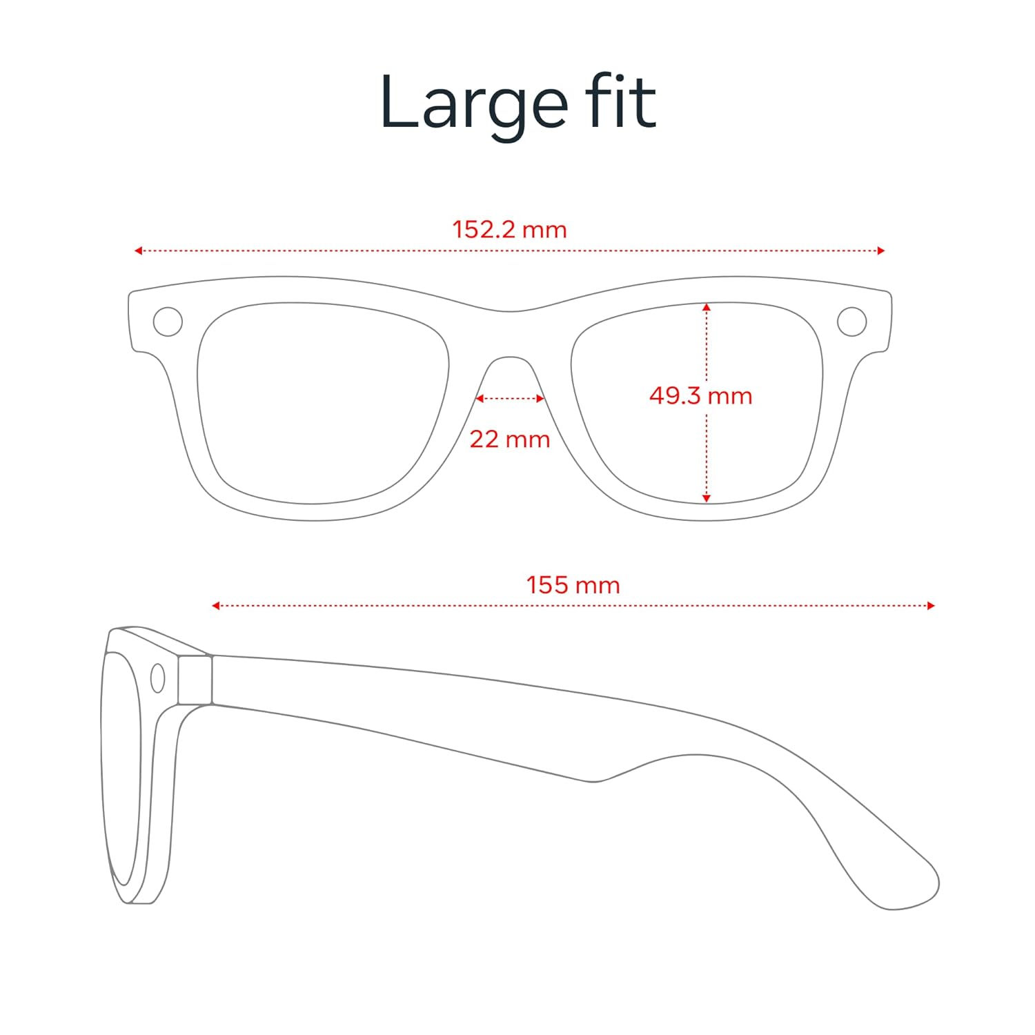 Ray-Ban Meta (Gen 2), Wayfarer, Matte Black | Smar... - Image 8