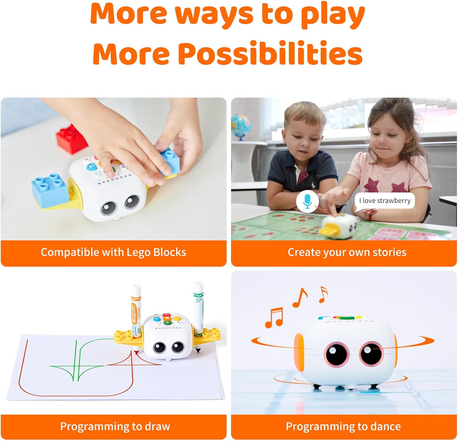 Upgraded Talebot Pro Coding Robot for Kids Aged 3-... - Image 6