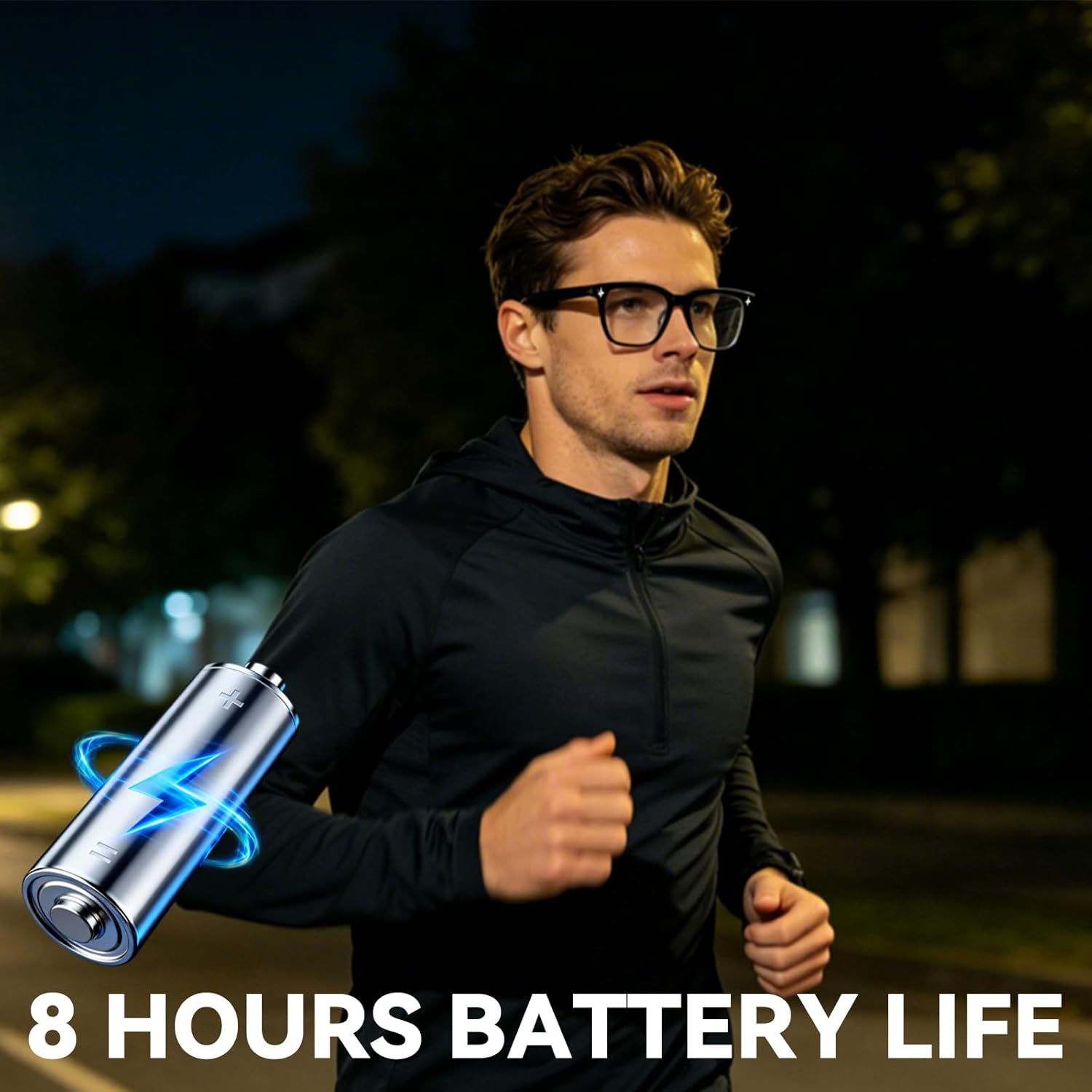 Smart Bluetooth Glasses for Men Women, Ai Smart Gl... - Image 4