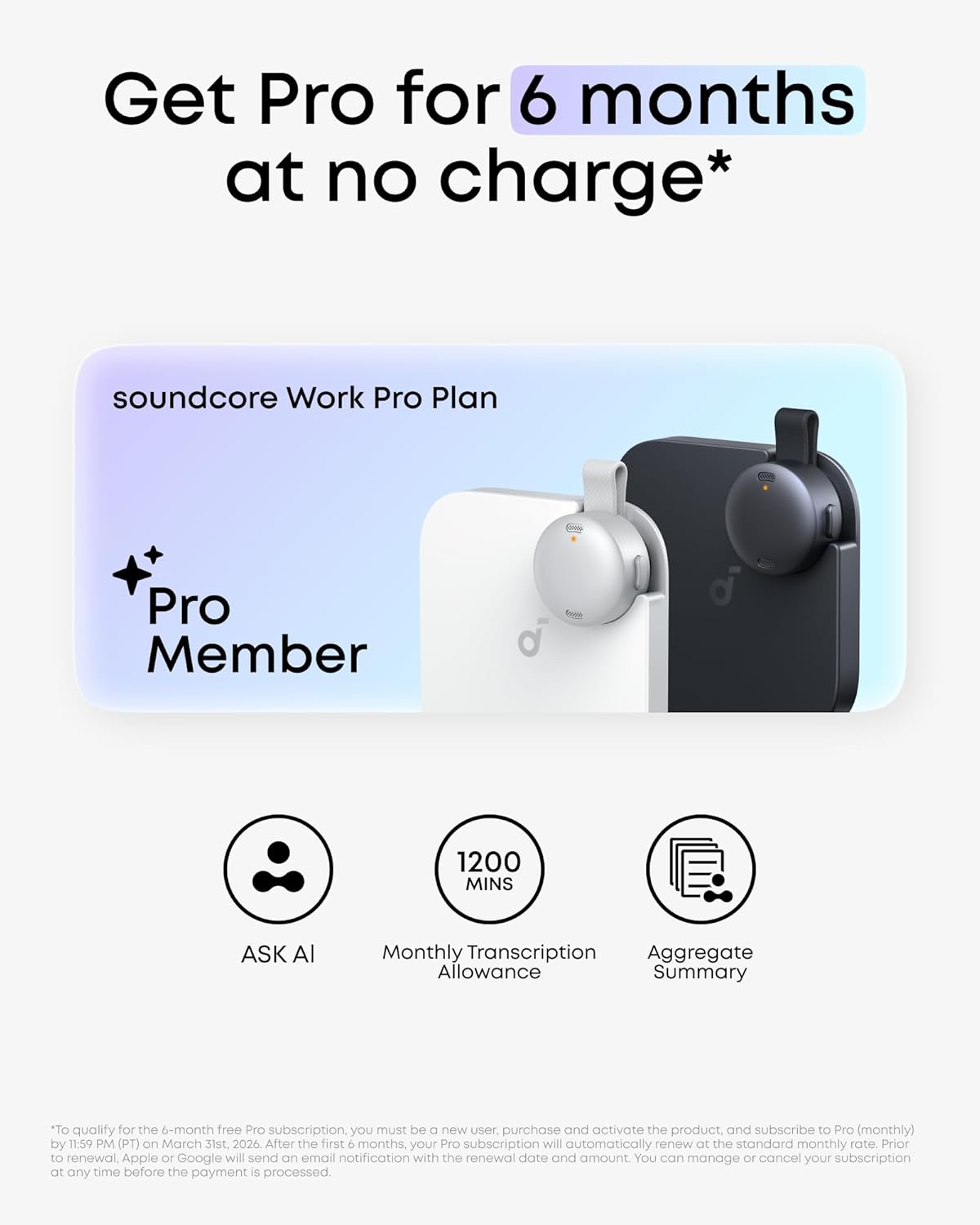 soundcore Work by Anker, Coin-Sized AI Voice Recor... - Image 7