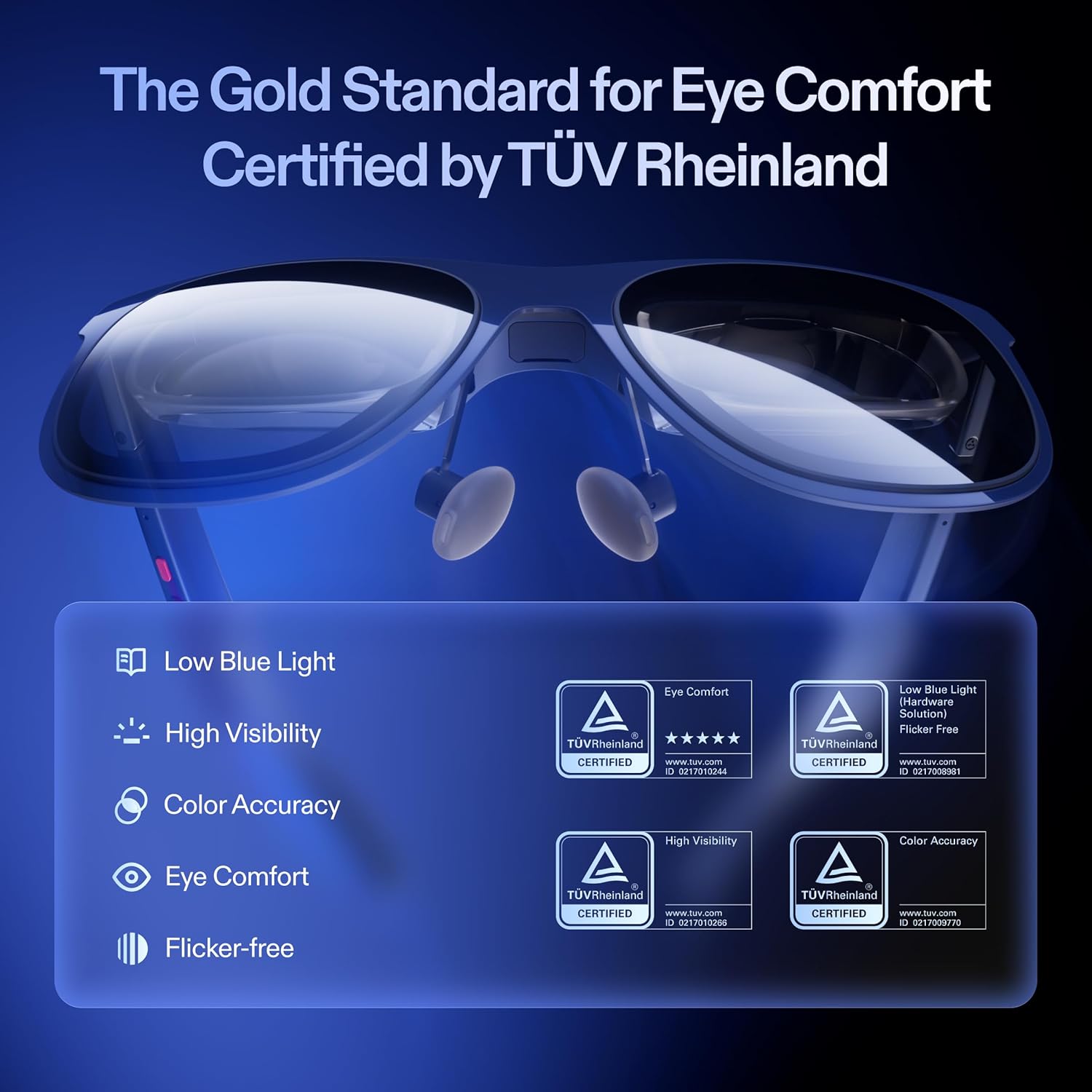 XREAL 1S AR/XR Glasses, 500" Virtual Screen Smart ... - Image 9