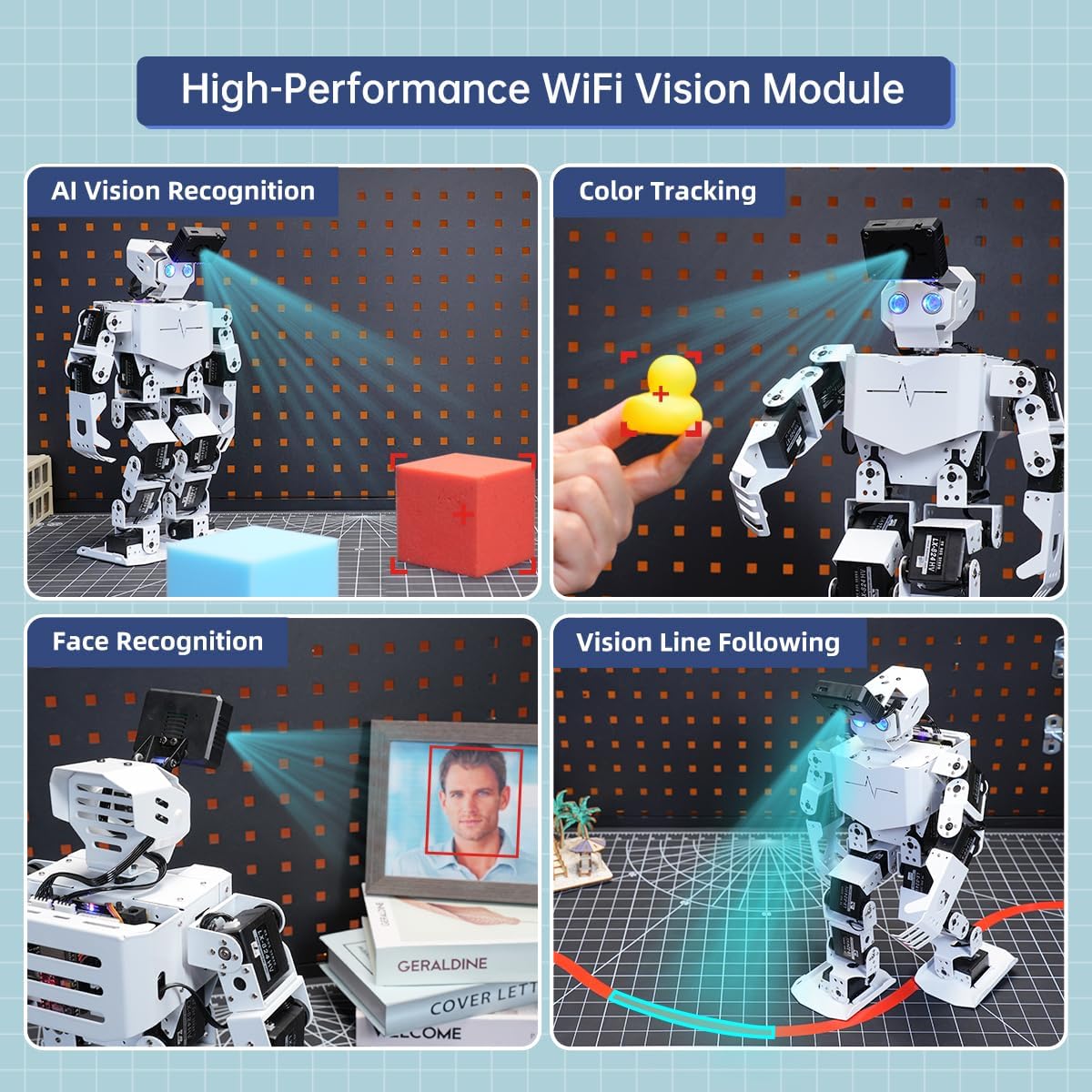 AI Vision & Voice Interaction Robot for Arduino Sc... - Image 4
