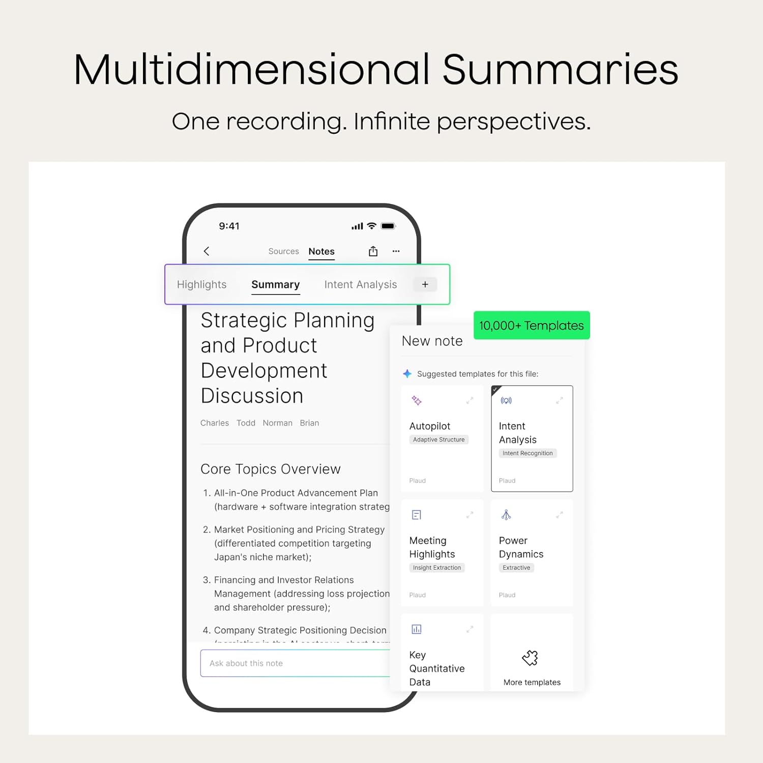 Plaud Note AI Voice Recorder Transcribe & Summariz... - Image 5