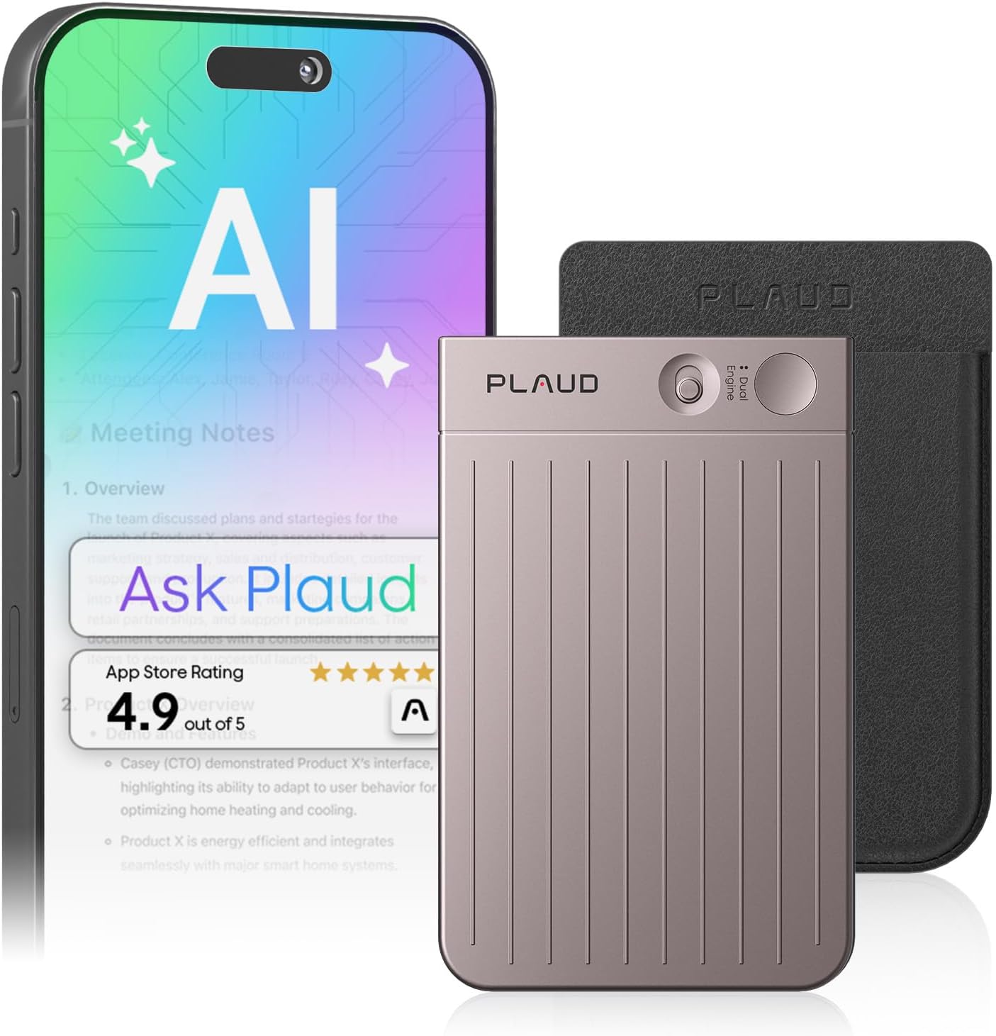 Plaud Note AI Voice Recorder Transcribe & Summariz... - Image 2