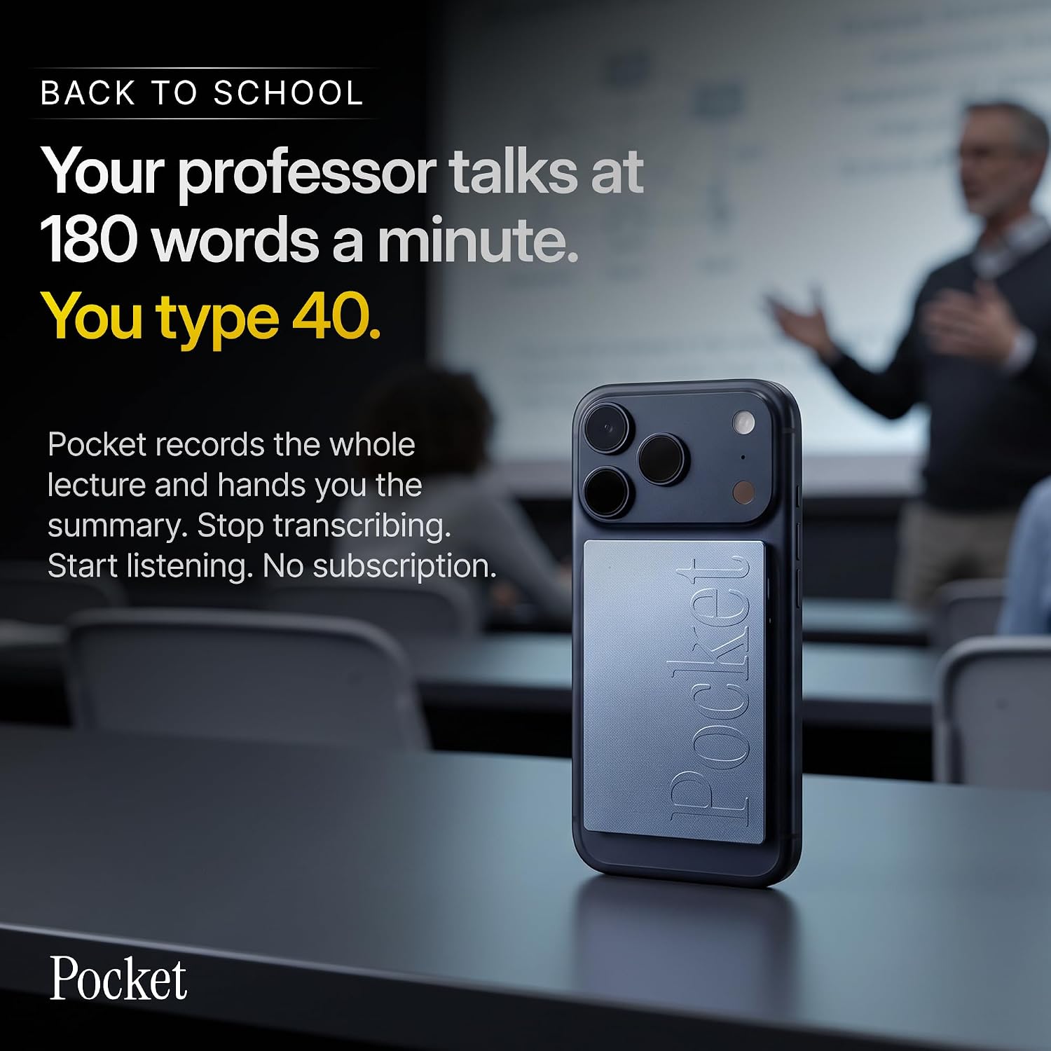 Pocket AI Voice Recorder, Auto Transcription, AI N... - Image 9