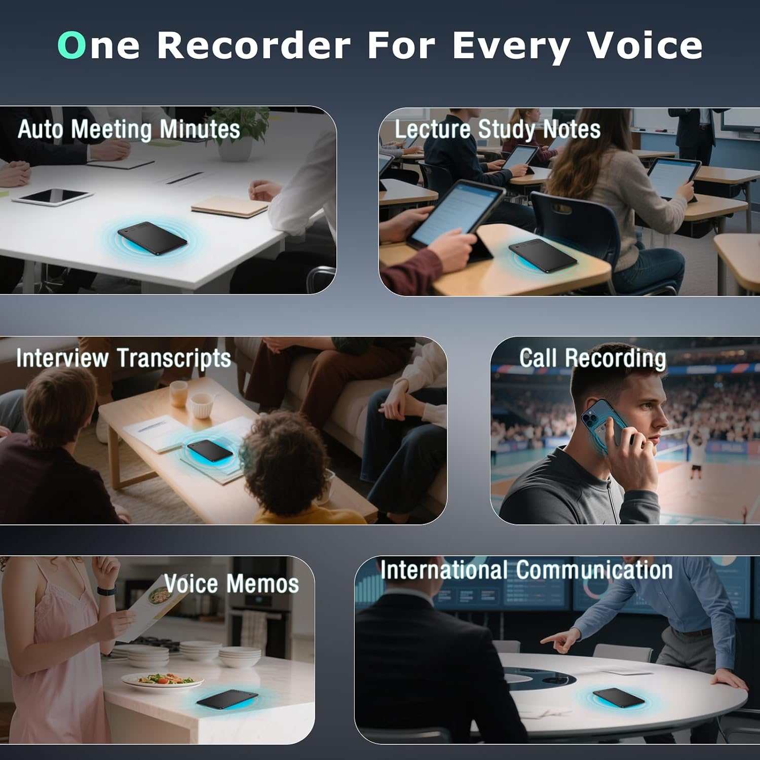 AI Voice Recorder, Audio Activated Recorder with P... - Image 9