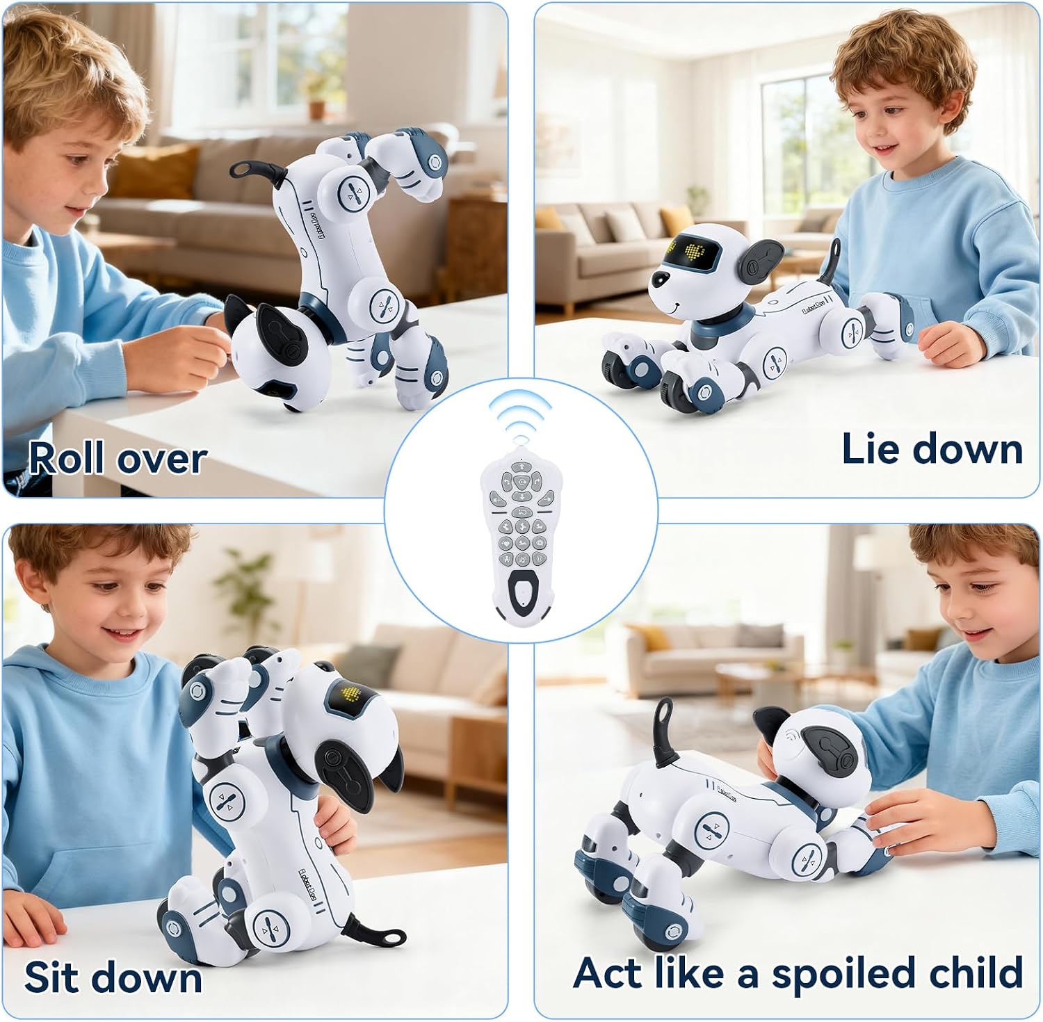 Remote Control Robot Dog Toys Interactive Realisti... - Image 8