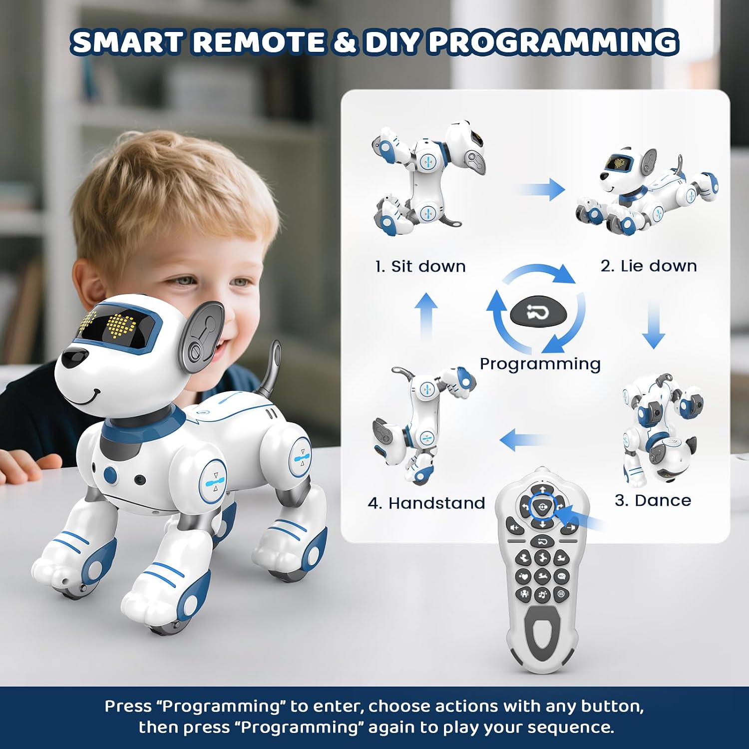 Robot Dog Toy for Kids 3-12: Remote Control Intera... - Image 4