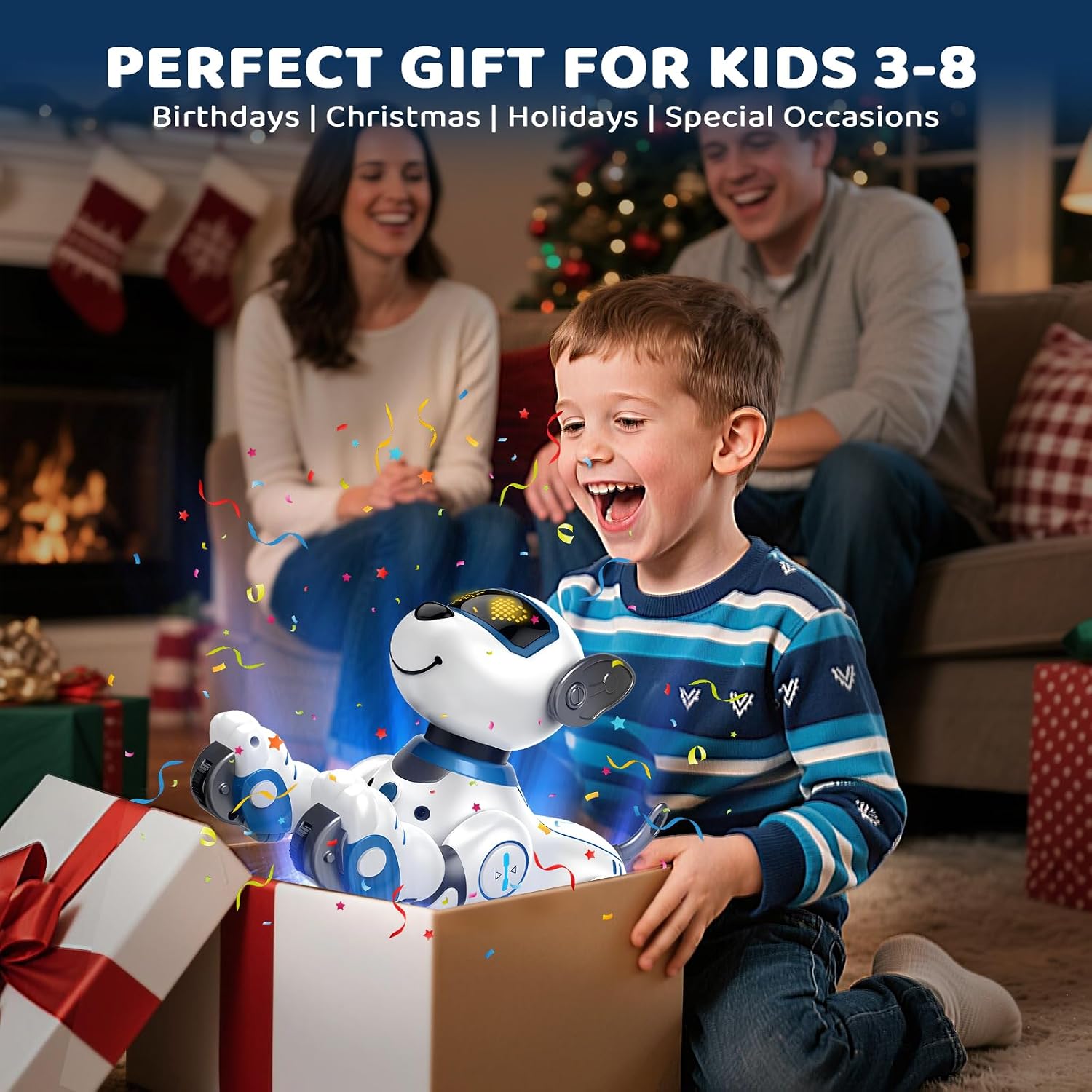 Robot Dog Toy for Kids 3-12: Remote Control Intera... - Image 7