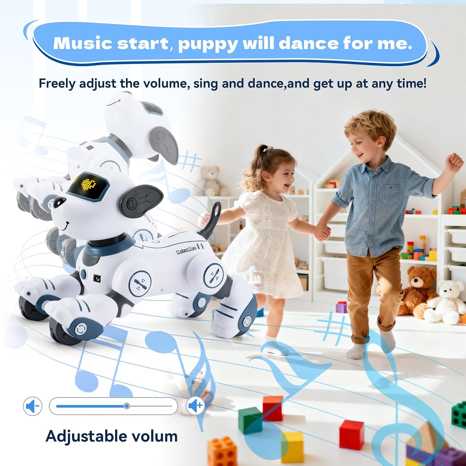 Remote Control Robot Dog Toys Interactive Realisti... - Image 5