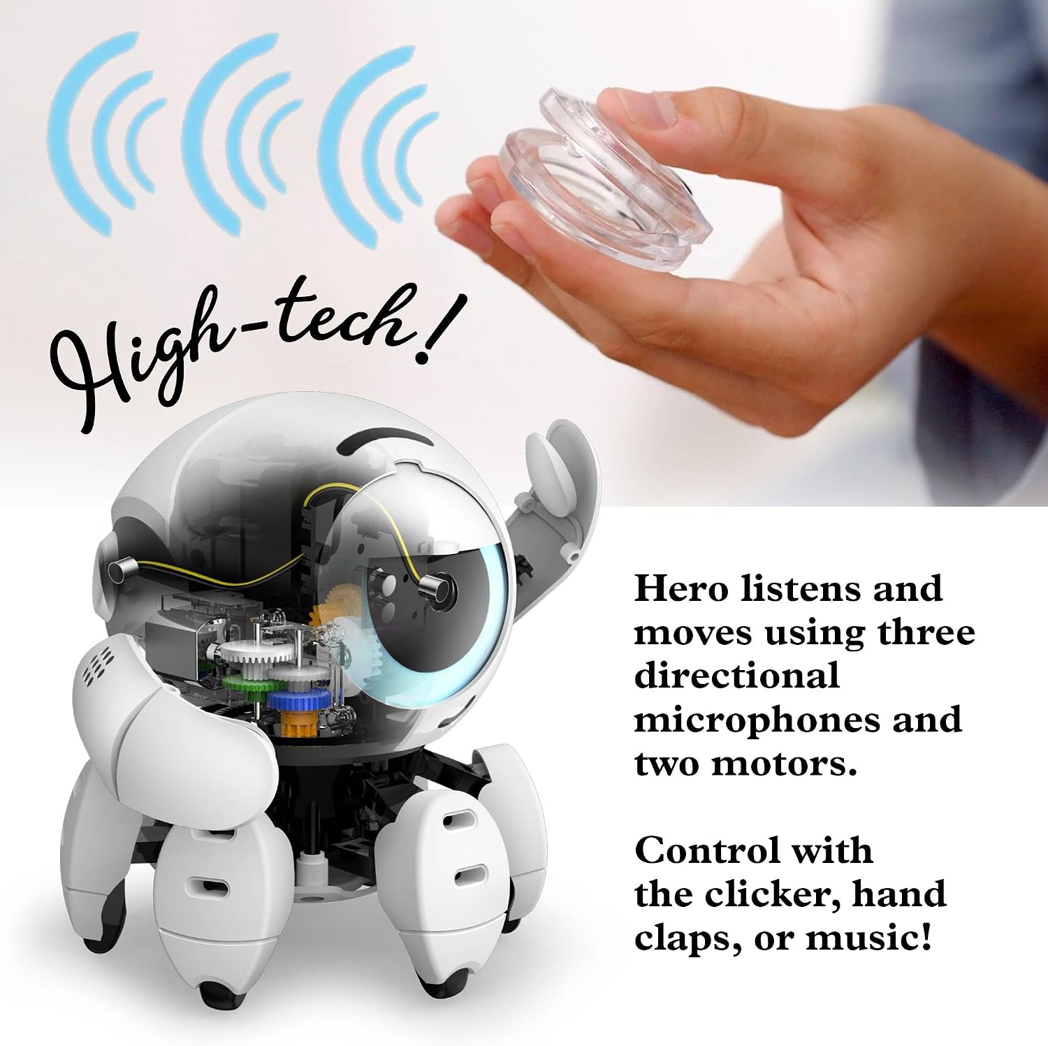 Thames & Kosmos Hero: Sound-Sensing Robot | Roboti... - Image 4