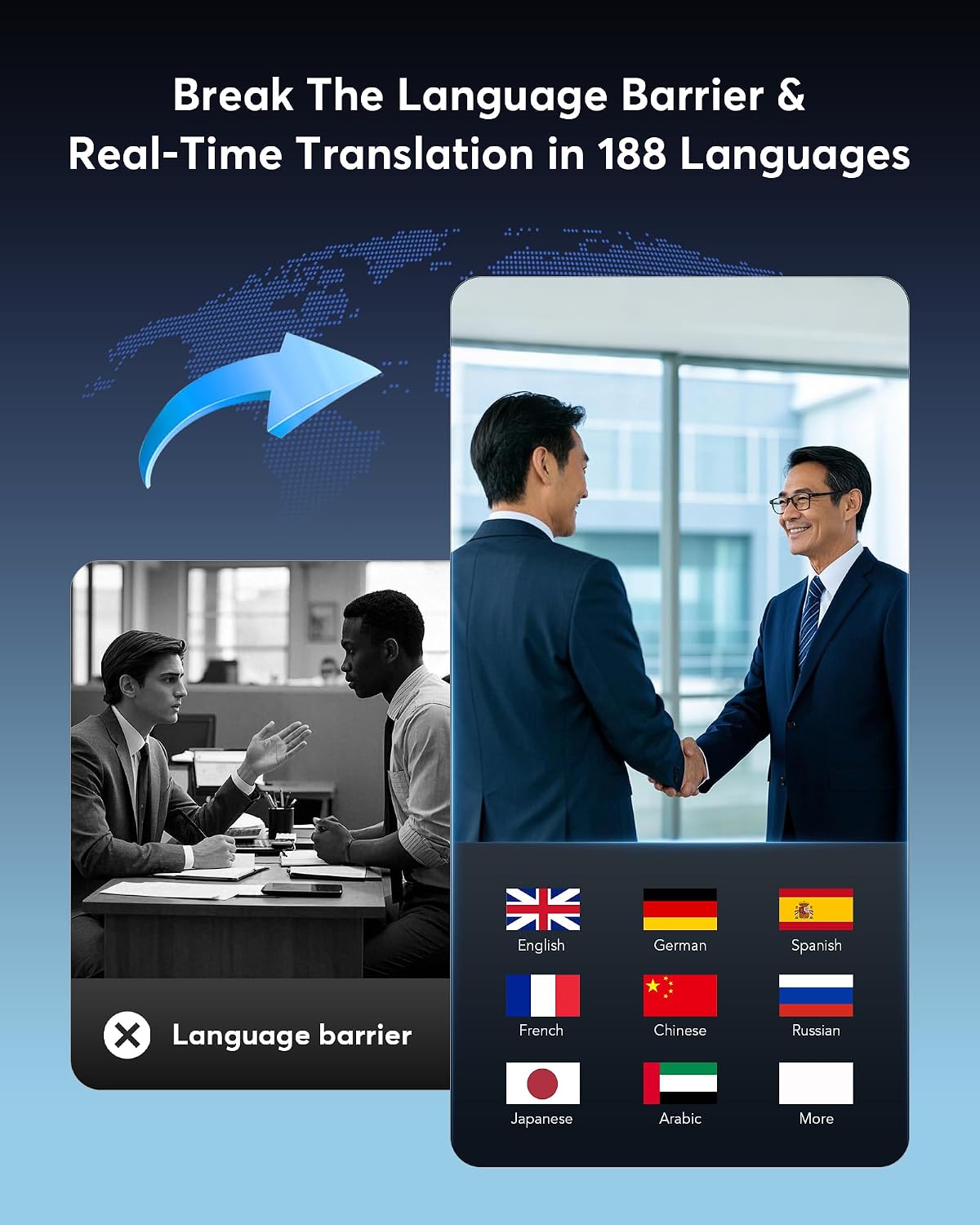 Real-Time AI Translation Earbuds 188 Languages Tra... - Image 4