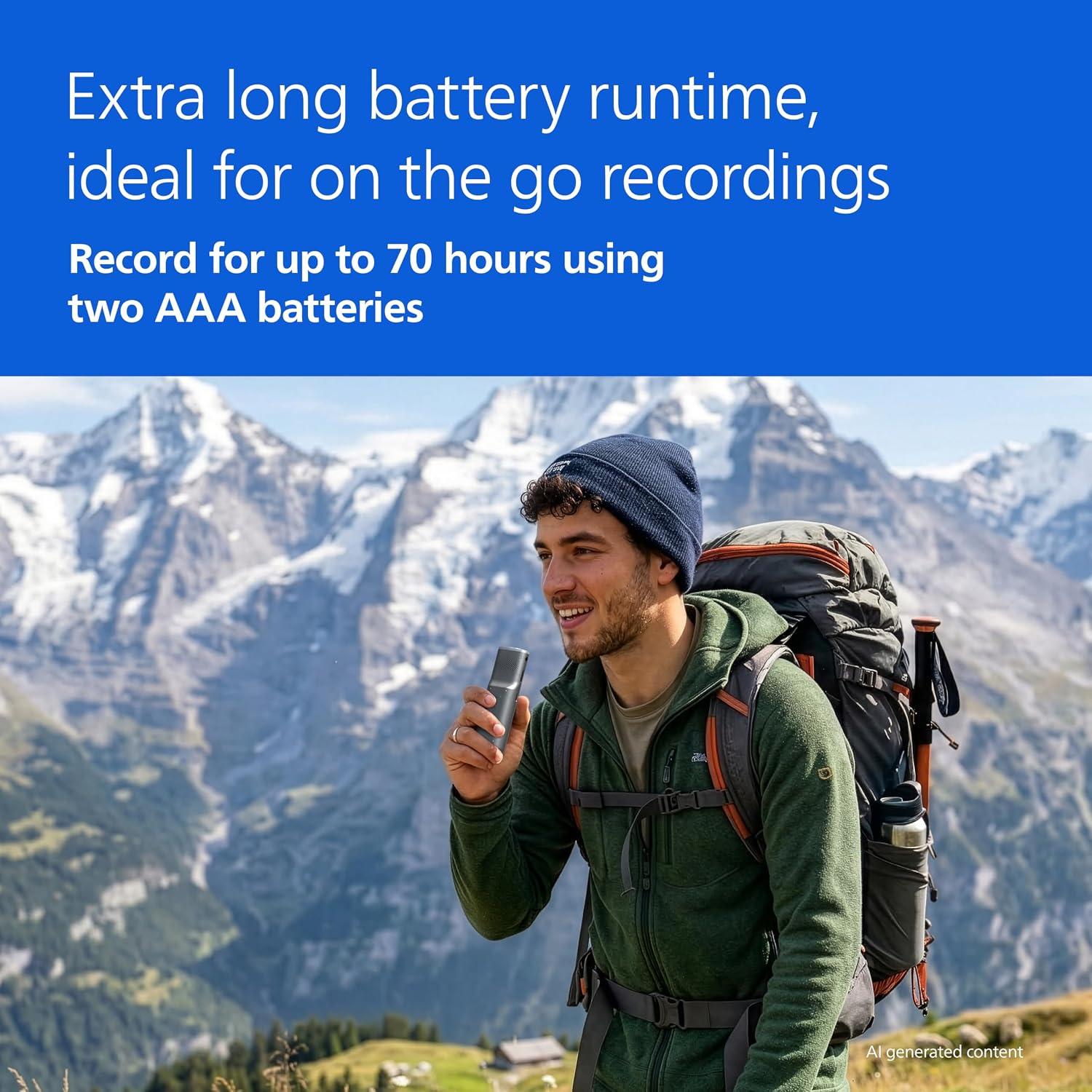Philips DVT1170 VoiceTracer, Audio Recorder, 8GB, ... - Image 9