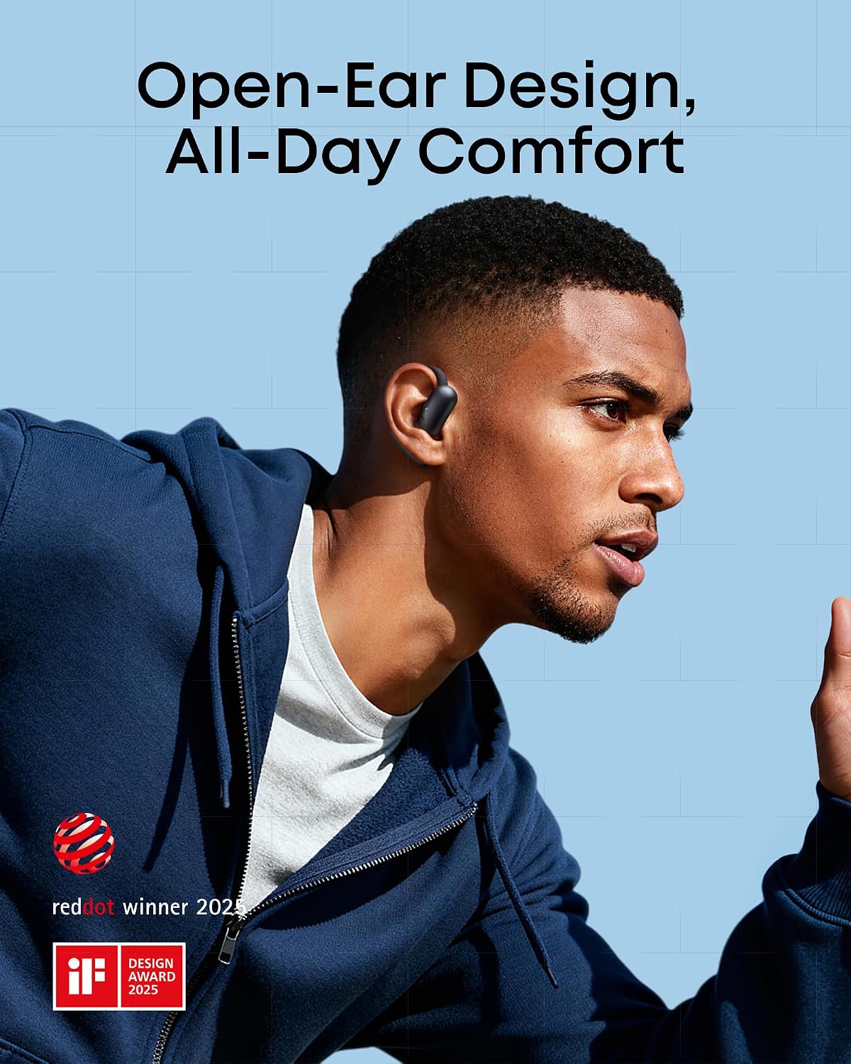 Soundcore AeroFit 2 by Anker Open Ear Earbuds, Ope... - Image 3