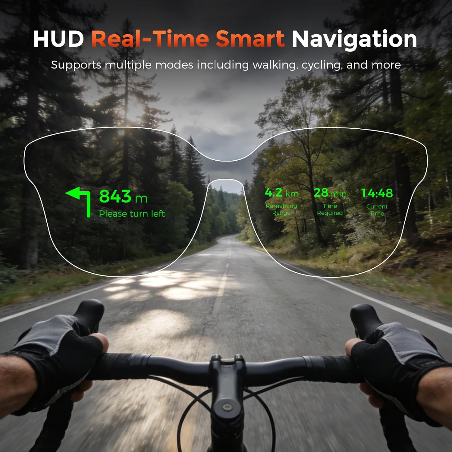 Smart Glasses with AR Display, Invisible Telepromp... - Image 4