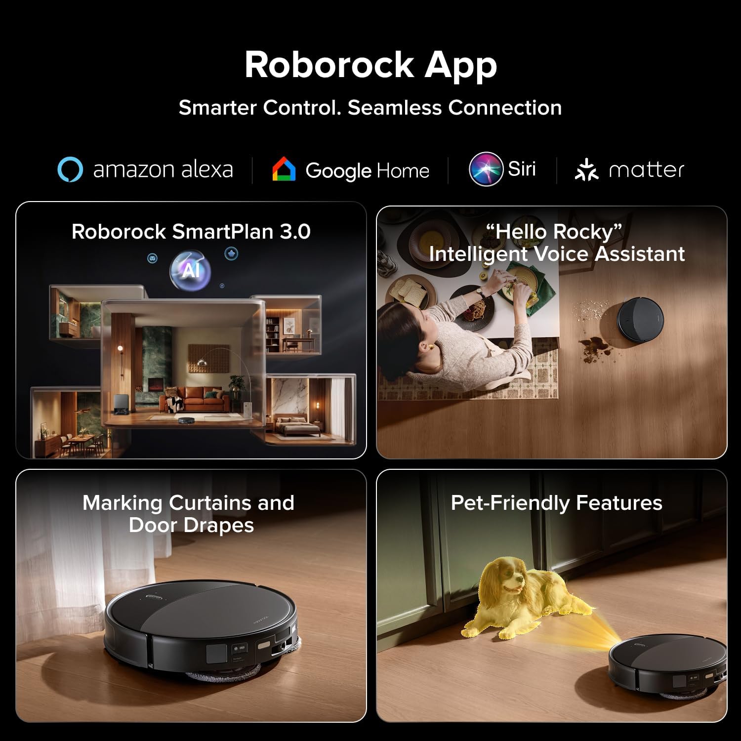 roborock Saros 20 Robot Vacuum and Mop, 36000 Pa, ... - Image 10
