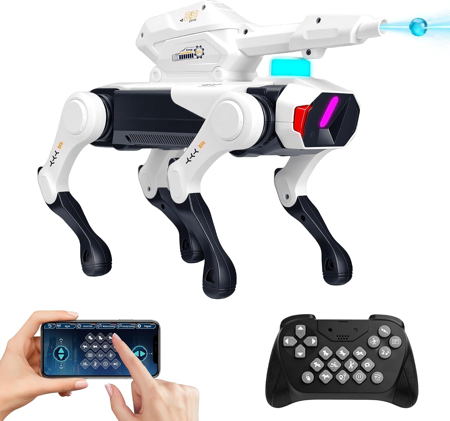 Robot Dog | Interactive Pet Smart Toy with Fun & C... - Image 2