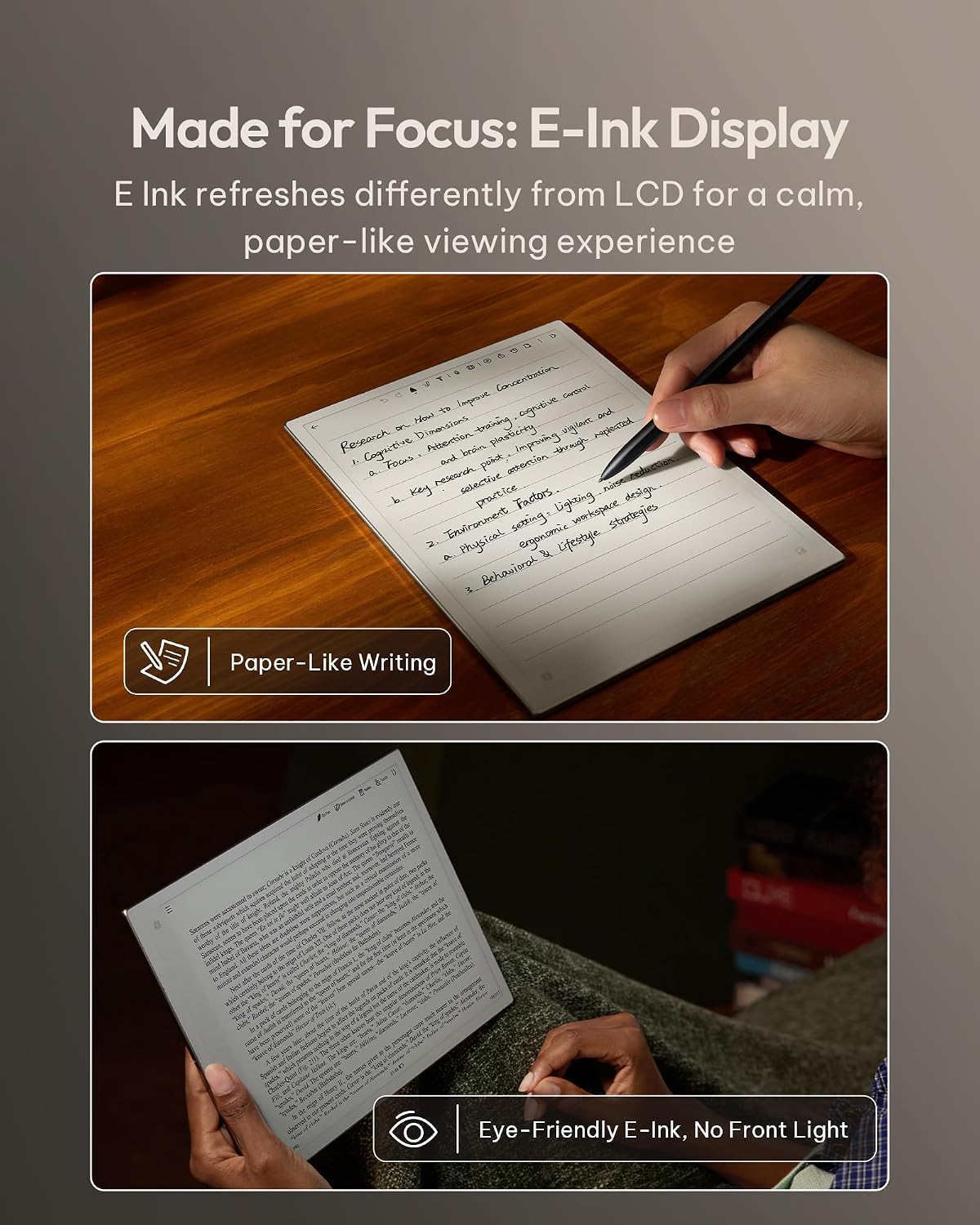 iflytek AINOTE 2, 10.65" E Ink Tablet with Deep Na... - Image 5