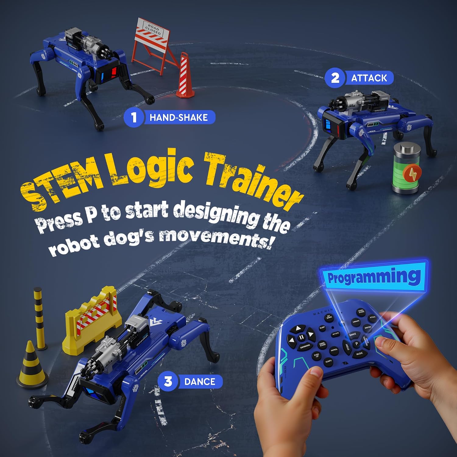 Robot Dog - Interactive STEM Toys with Voice & Rem... - Image 5