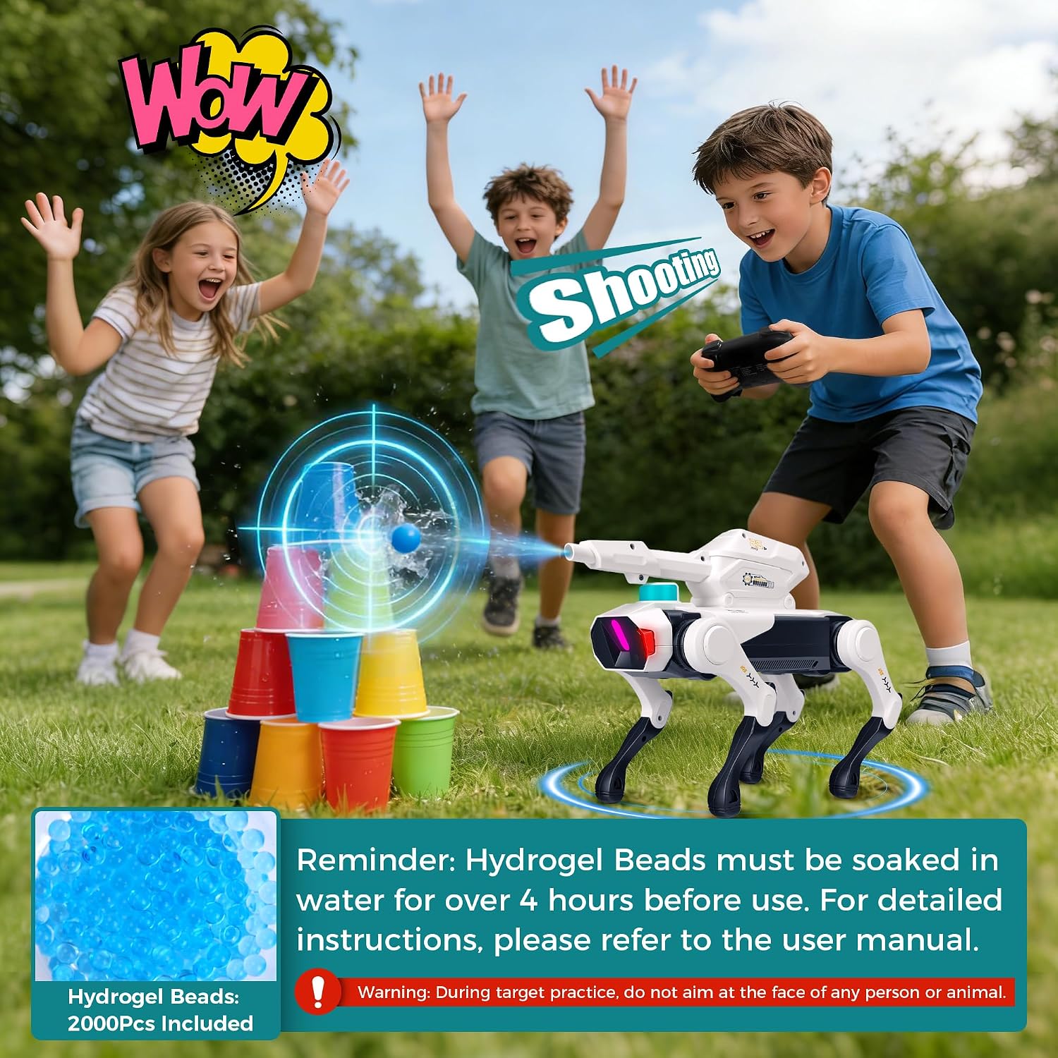 Robot Dog | Interactive Pet Smart Toy with Fun & C... - Image 4